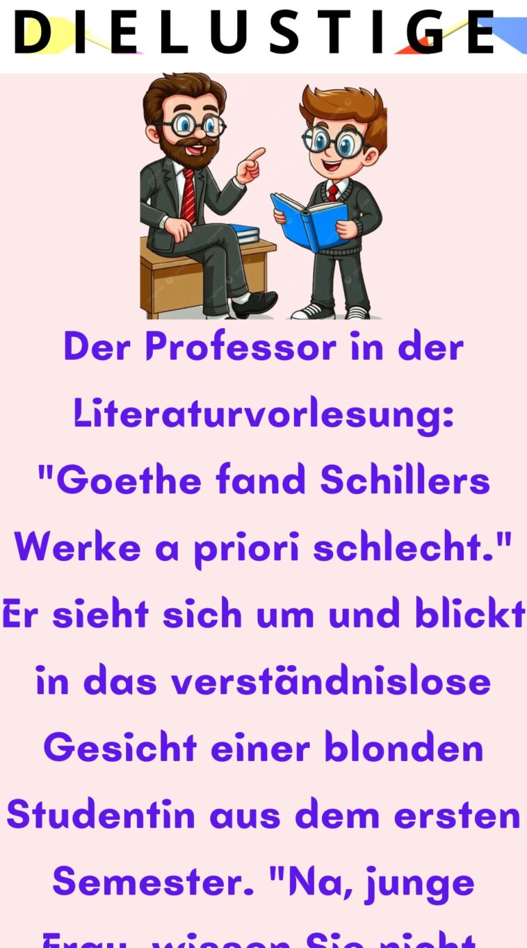 A priori und apropos