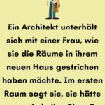 Ein Architekt unterhält sich mit einer