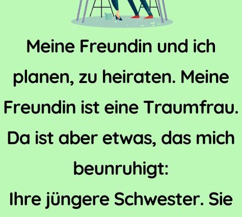 Meine Freundin und ich planen