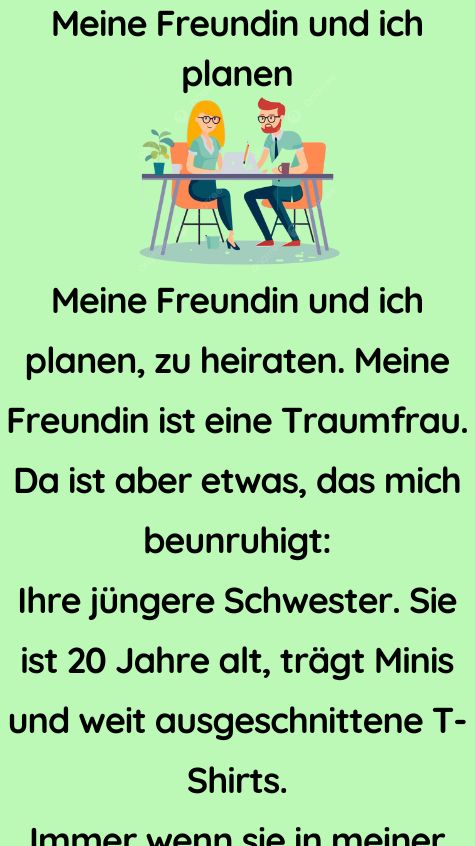 Meine Freundin und ich planen